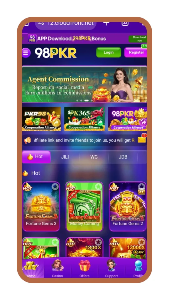 98PKR GAME APK