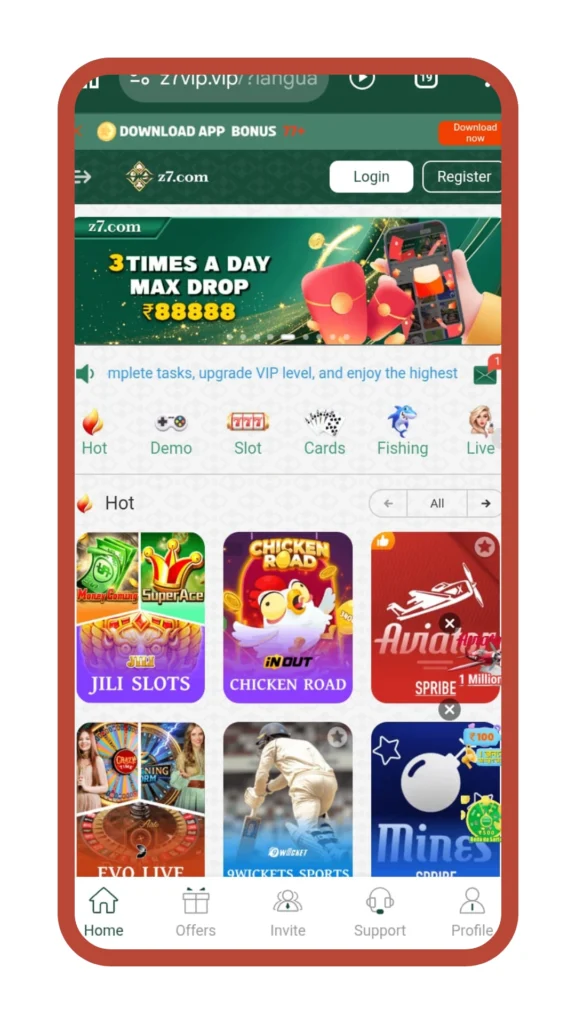 Z7 Game Download Apk